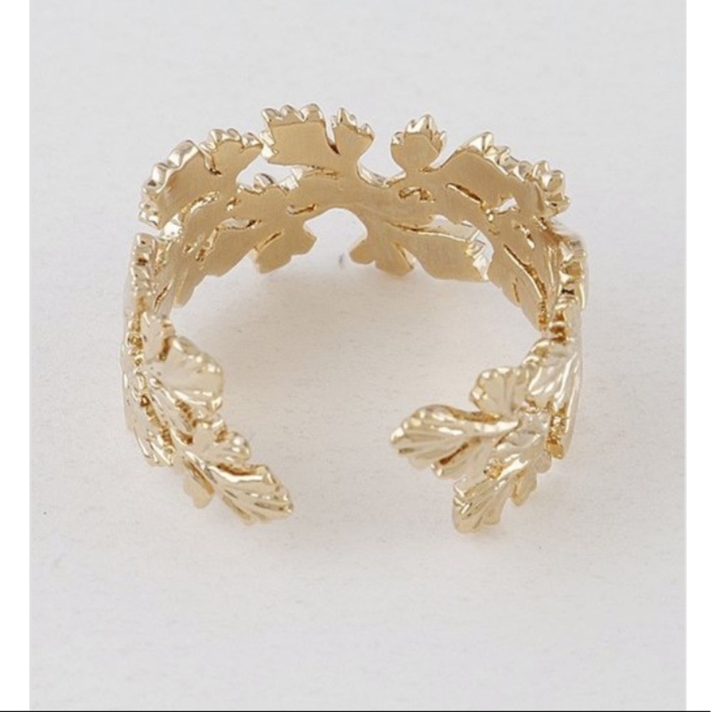 Ivy Leaves ring - Picture 2 of 3